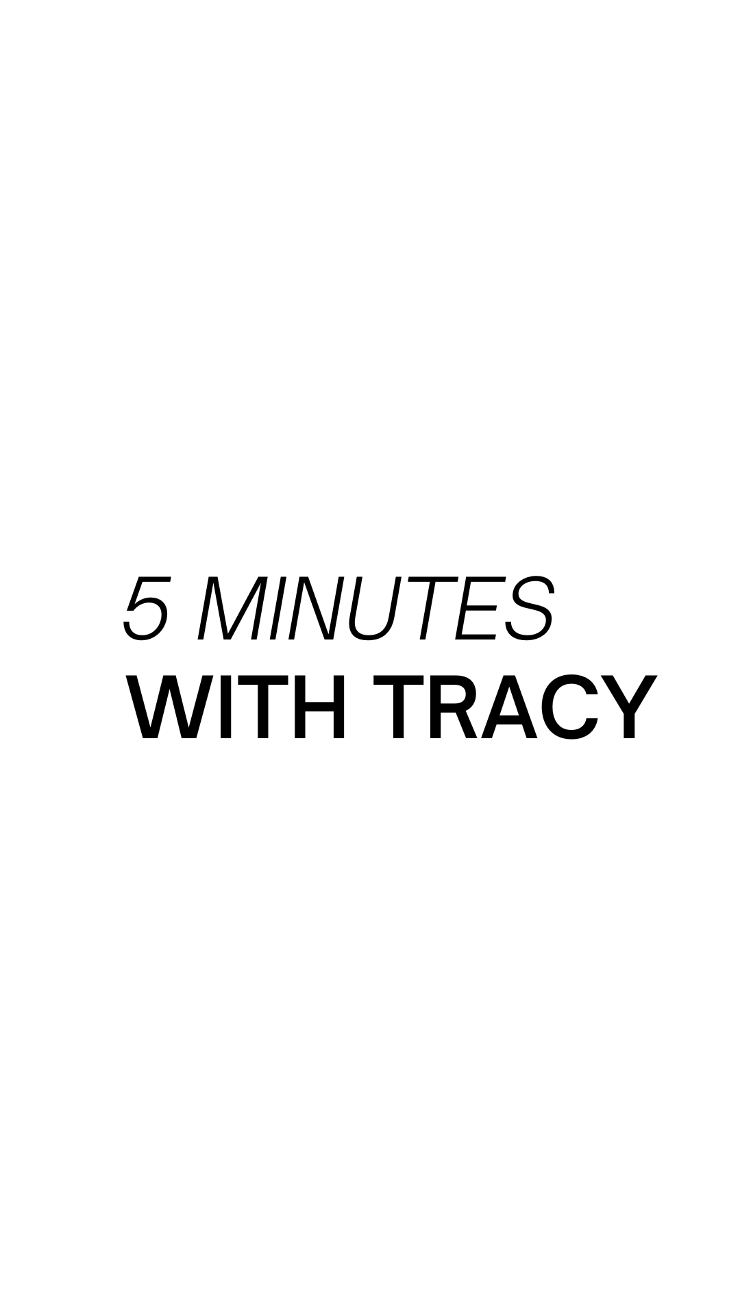 5 Minutes with Tracy Giblin